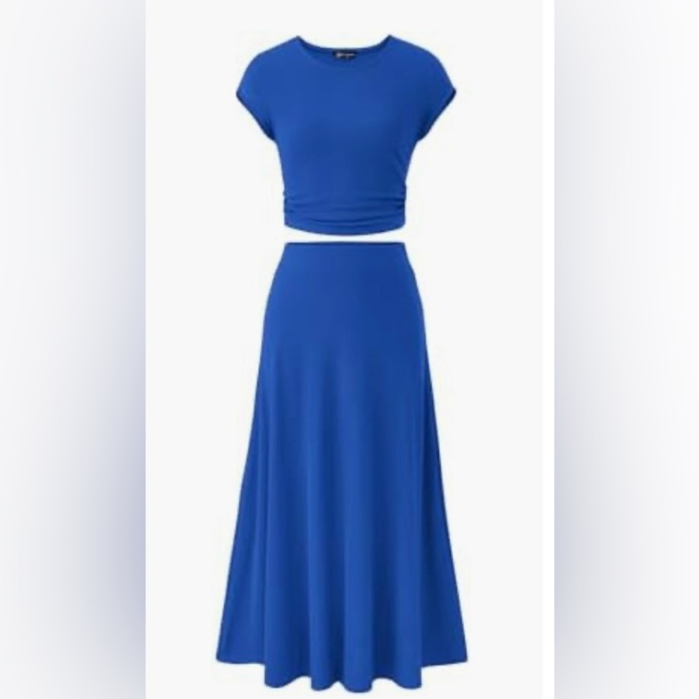 Elegant Blue Women's Skirt